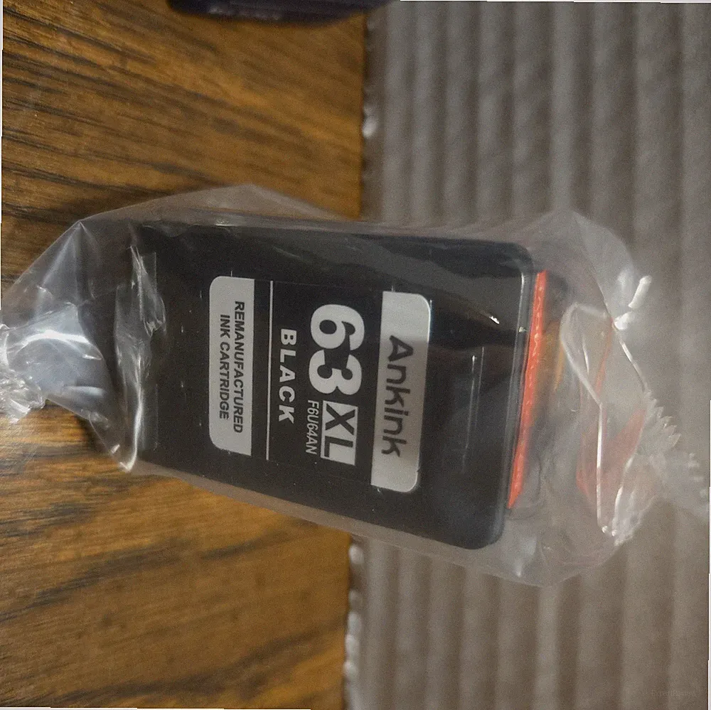 Ankink 63XL Ink Cartridge - BLACK - 1-Pack