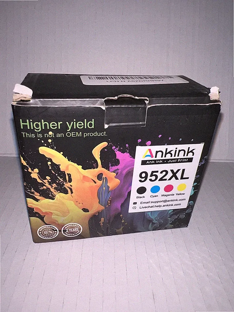 AnkInk 952XL Ink Cartridges Replacement Combo Pack for HP 952XL