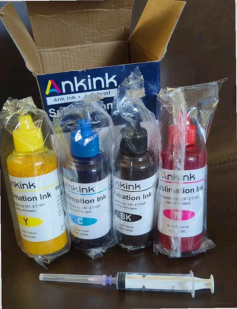 ANKINK Sublimation Ink Autofill Bottles Refill Epson Ecotank Ep-ET/WF Printers
