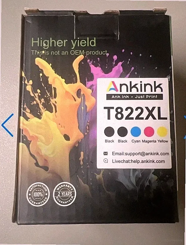 Ankink T822XL Ink Cartridges
