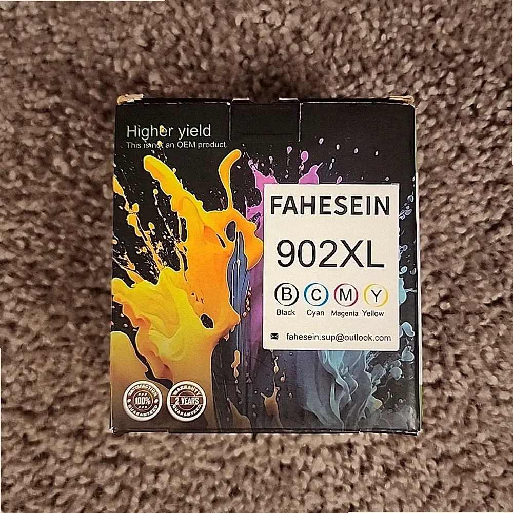Fahesein 902XL Printer Ink/Toner Cartridge New Sealed